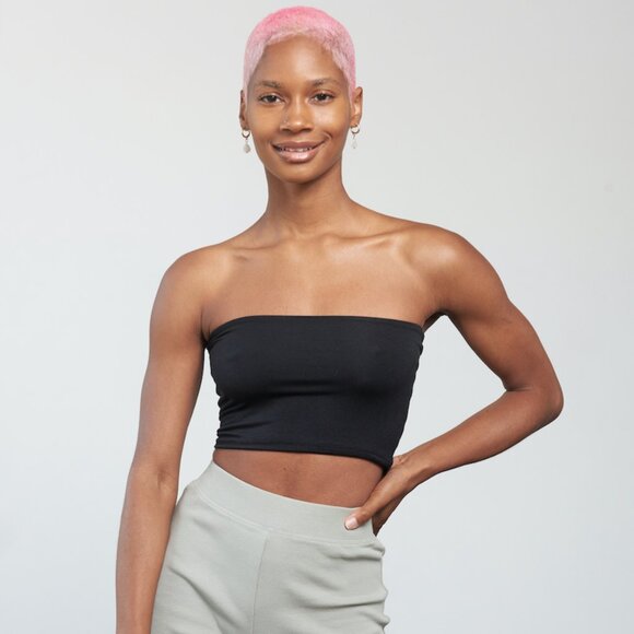 7 Pack Women’s Multi-Color Tube Tops | Basic Fitted, Soft & Stretchy, Made USA - Picture 7 of 16